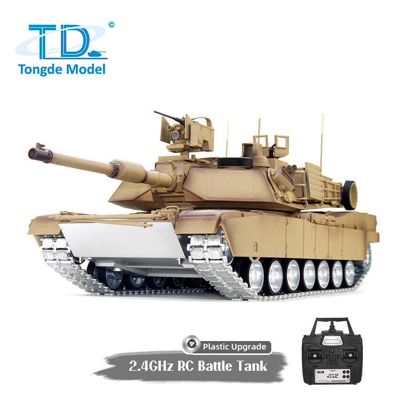 TONGDE M1A2 SEP V2 Abrams 1/16 Scale Battle Tank - Metal Tracks