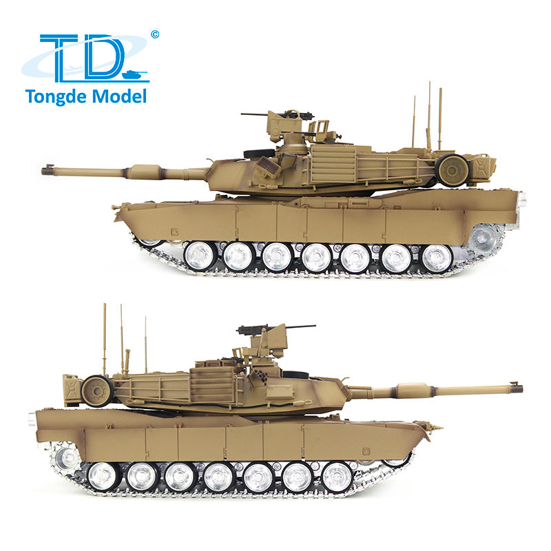 TONGDE M1A2 SEP V2 Abrams 1/16 Scale Battle Tank - Metal Tracks
