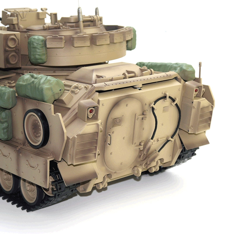 TONGDE US M2A2 Bradley 1/16 Scale Battle Tank - Plastic Tracks