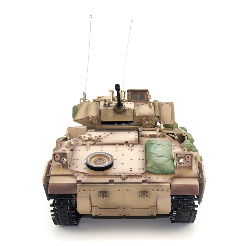 TONGDE US M2A2 Bradley 1/16 Scale Battle Tank - Plastic Tracks