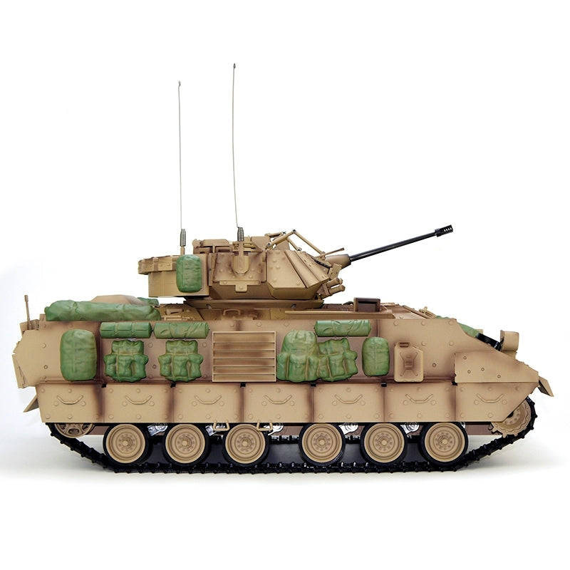 TONGDE US M2A2 Bradley 1/16 Scale Battle Tank - Plastic Tracks