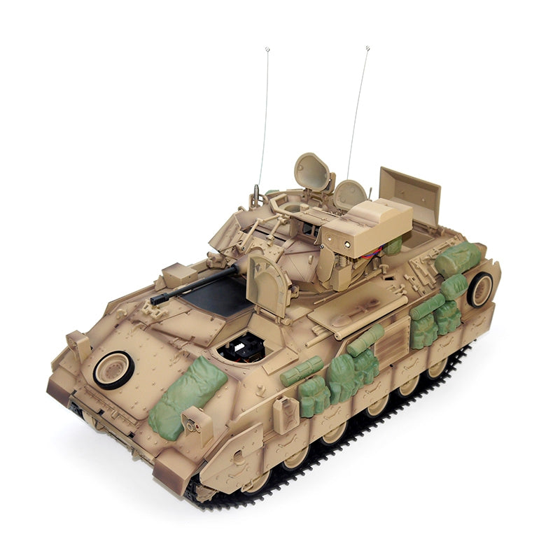 TONGDE US M2A2 Bradley 1/16 Scale Battle Tank - Plastic Tracks
