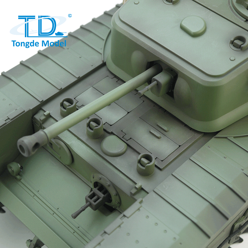 TONGDE CHURCHILL MK VII 1/16 Scale Battle Tank - Plastic Tracks