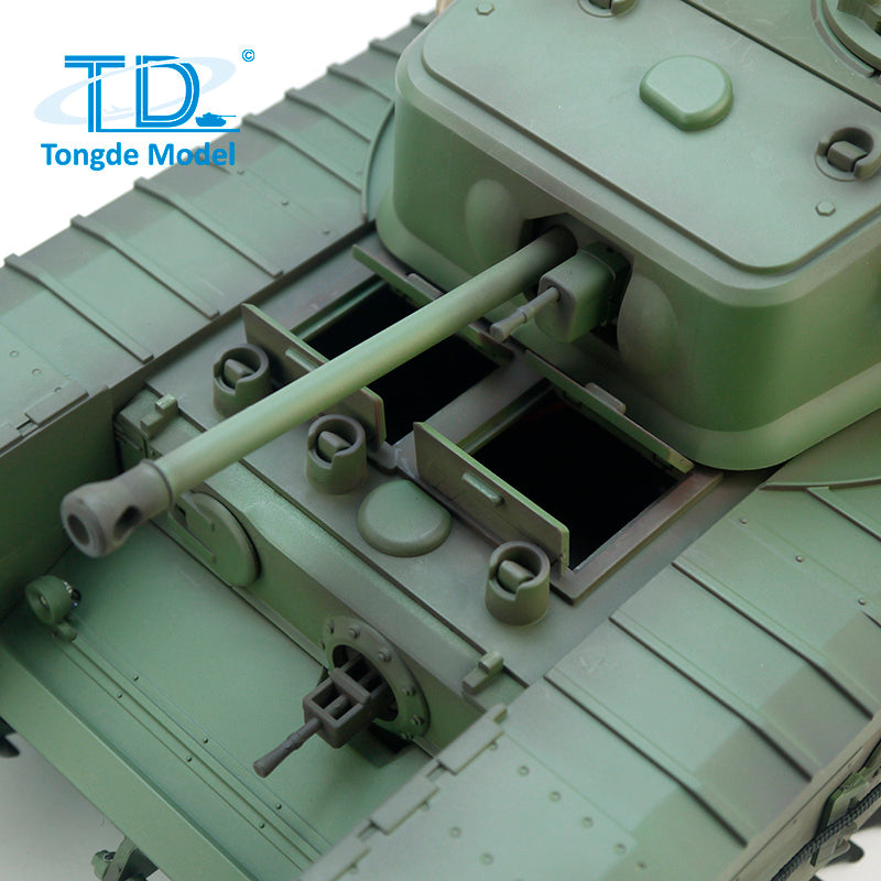 TONGDE CHURCHILL MK VII 1/16 Scale Battle Tank - Plastic Tracks