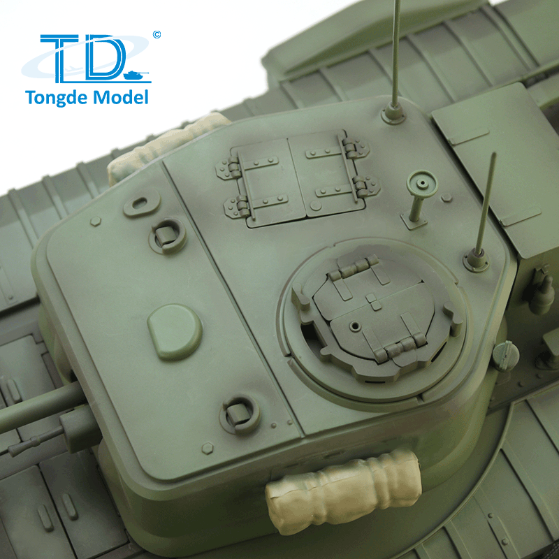 TONGDE CHURCHILL MK VII 1/16 Scale Battle Tank - Plastic Tracks