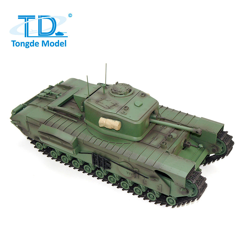 TONGDE CHURCHILL MK VII 1/16 Scale Battle Tank - Plastic Tracks
