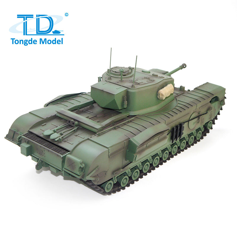 TONGDE CHURCHILL MK VII 1/16 Scale Battle Tank - Plastic Tracks