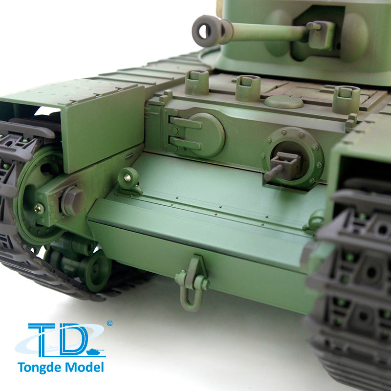 TONGDE CHURCHILL MK VII 1/16 Scale Battle Tank - Plastic Tracks