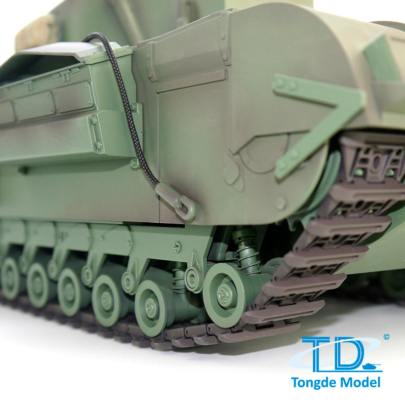 TONGDE CHURCHILL MK VII 1/16 Scale Battle Tank - Plastic Tracks