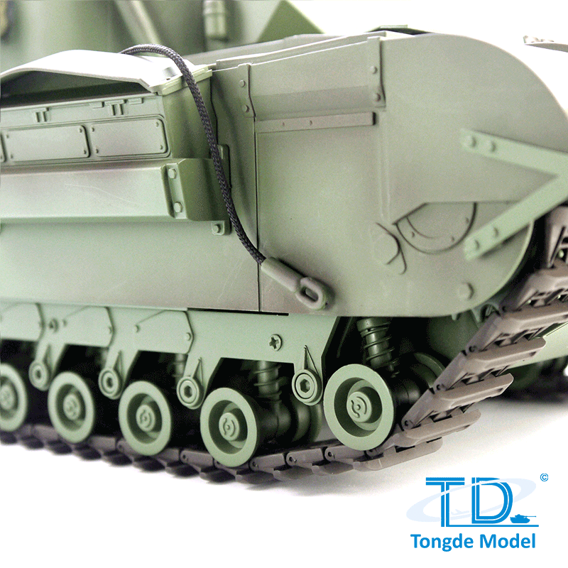 TONGDE CHURCHILL MK VII 1/16 Scale Battle Tank - Plastic Tracks