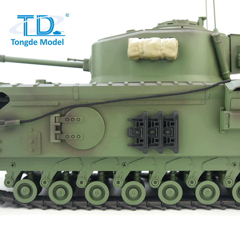 TONGDE CHURCHILL MK VII 1/16 Scale Battle Tank - Plastic Tracks