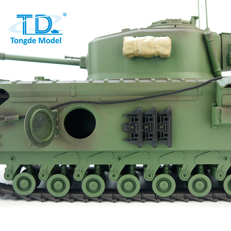 TONGDE CHURCHILL MK VII 1/16 Scale Battle Tank - Plastic Tracks