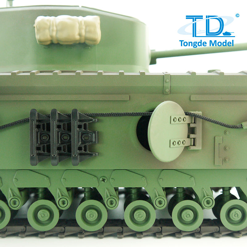 TONGDE CHURCHILL MK VII 1/16 Scale Battle Tank - Plastic Tracks