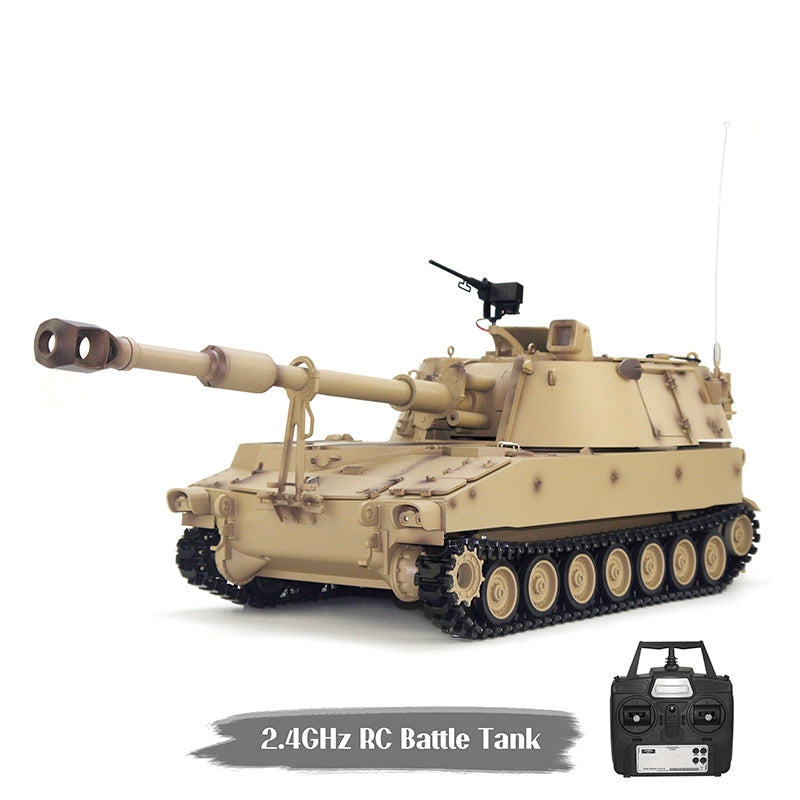 TONGDE M109 A2 HOWITZER 1/16 Scale Battle Tank - Plastic Tracks