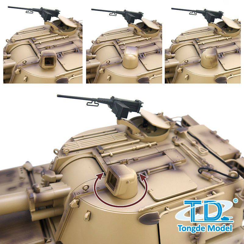 TONGDE M109 A2 HOWITZER 1/16 Scale Battle Tank - Plastic Tracks