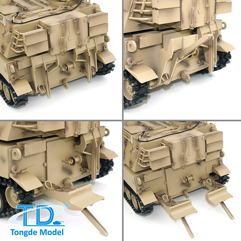 TONGDE M109 A2 HOWITZER 1/16 Scale Battle Tank - Plastic Tracks