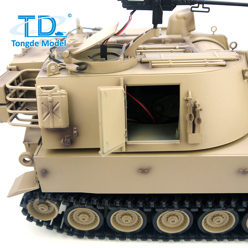 TONGDE M109 A2 HOWITZER 1/16 Scale Battle Tank - Plastic Tracks