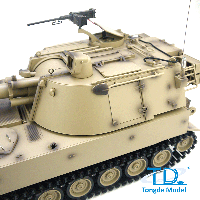TONGDE M109 A2 HOWITZER 1/16 Scale Battle Tank - Plastic Tracks