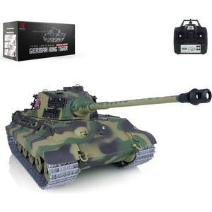 Heng Long King Tiger Henschel Turret Professional Edition with 7.0 Electronics BB/IR