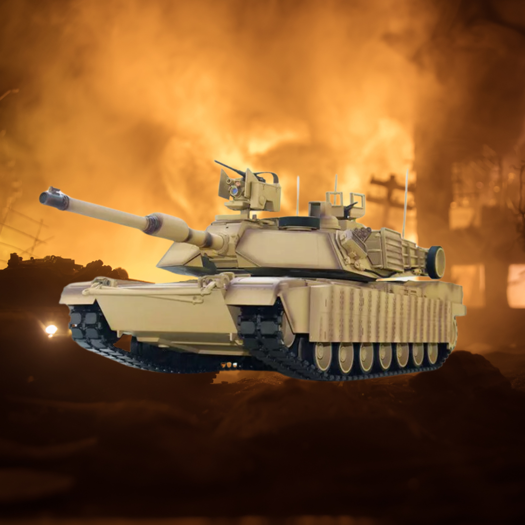 TONGDE M1A2 SEP V2 Abrams 1/16 Scale Battle Tank - Metal Tracks