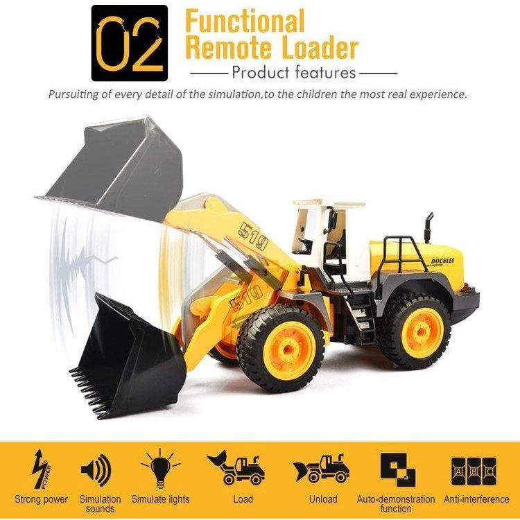 2.4GHz RTR RC Construction - 1/20th Scale Wheel Loader