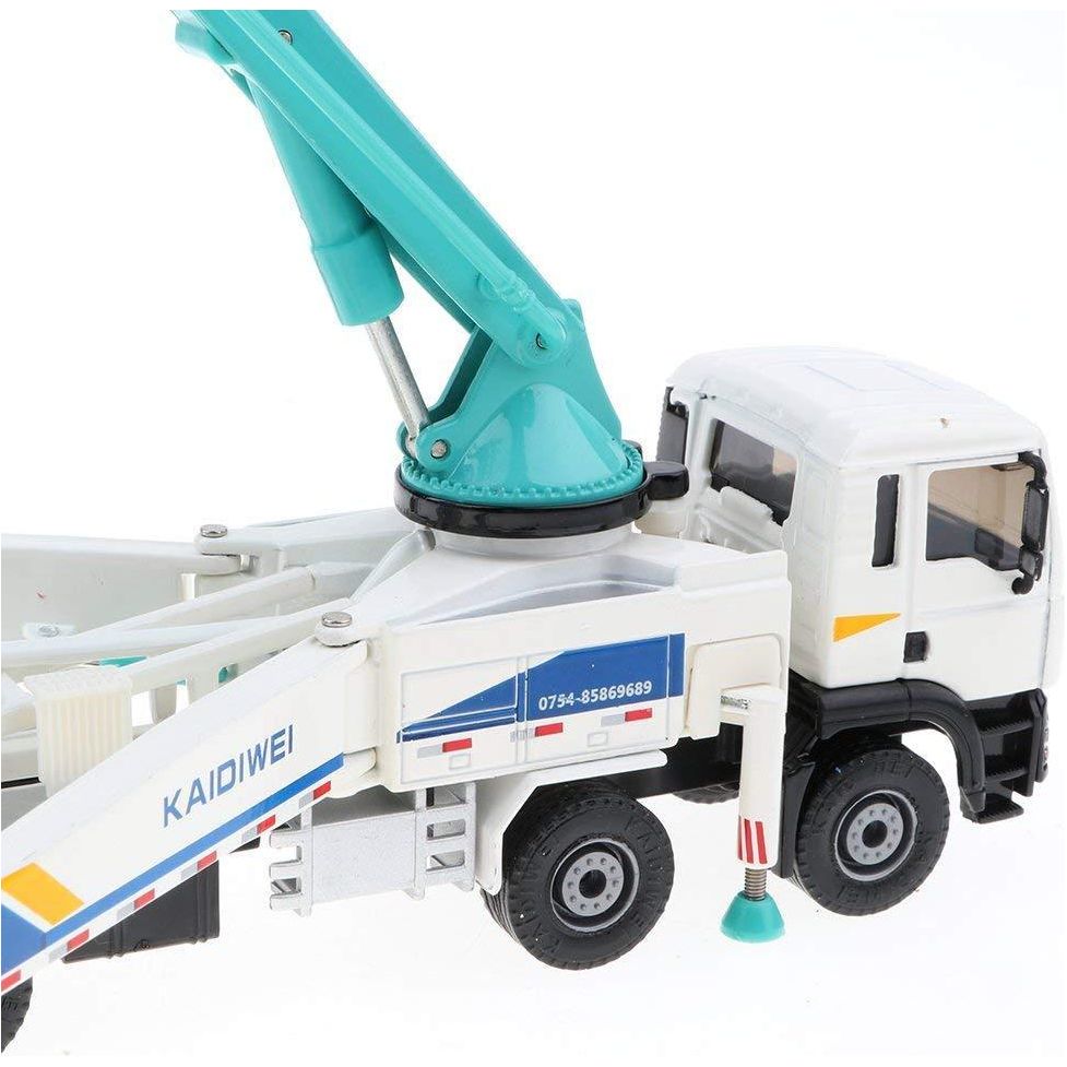 1/55th Scale Diecast Metal Concrete Pump Truck