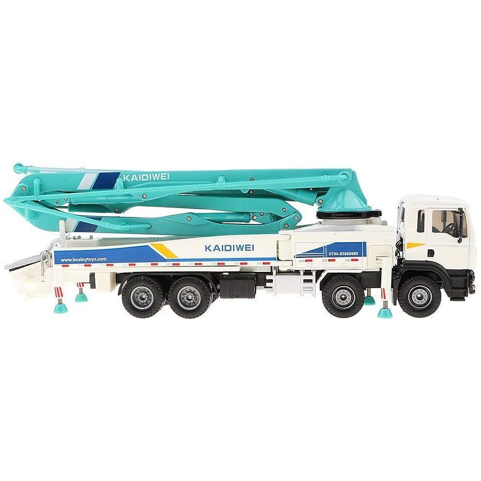 1/55th Scale Diecast Metal Concrete Pump Truck