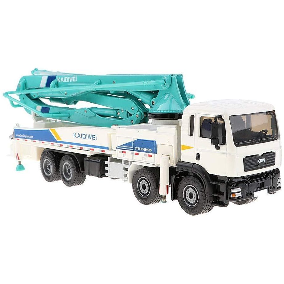 1/55th Scale Diecast Metal Concrete Pump Truck