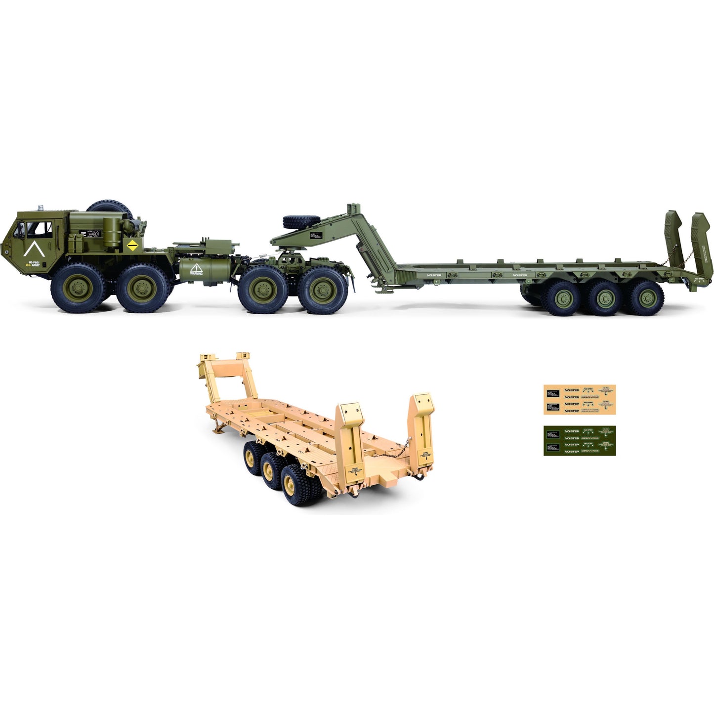 1/12th Scale Tank Transport Trailer RTR