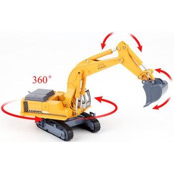 1/87th Scale Diecast Metal Hydraulic Excavator