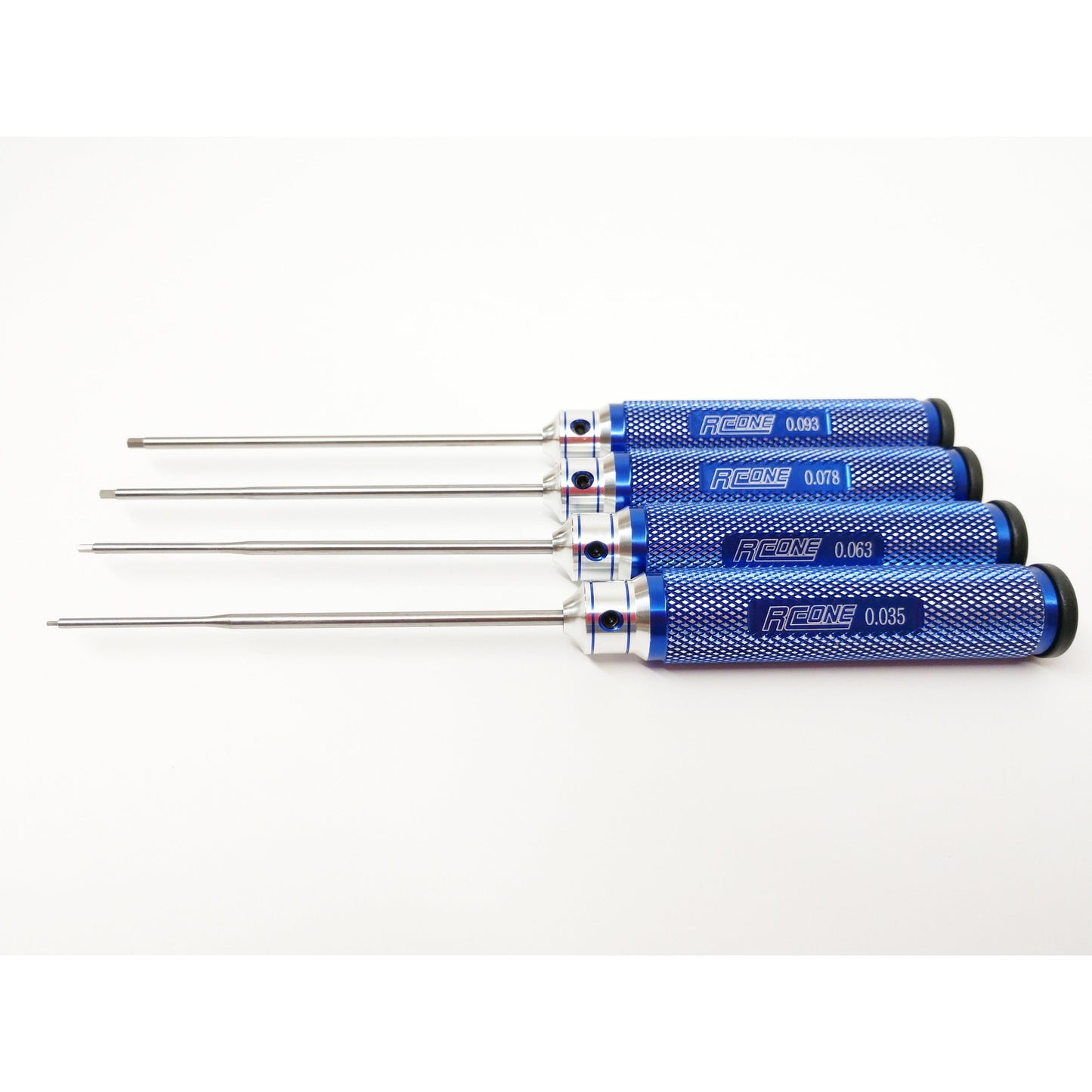 4pc SAE Hex Driver Set (.035-.093") - Taigen Tanks
