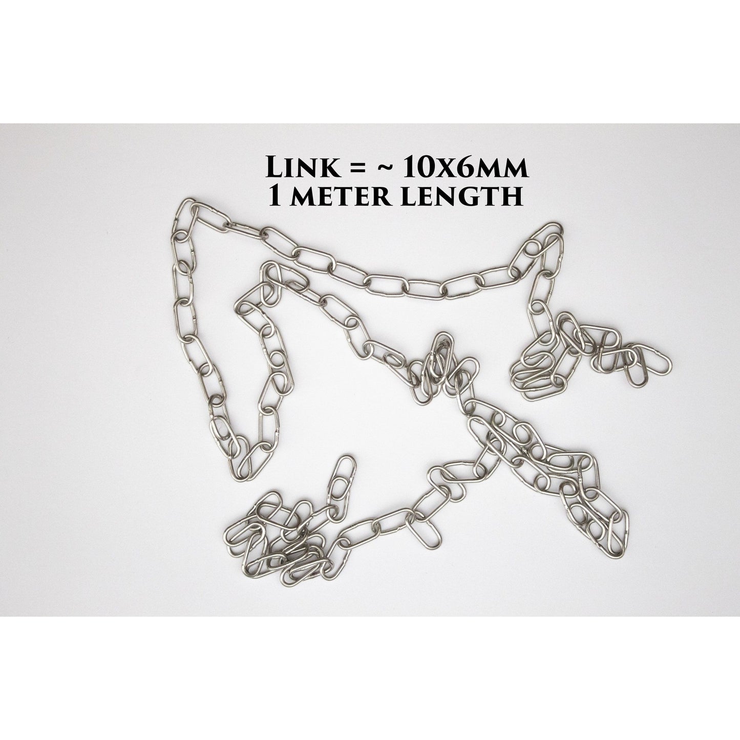 Chain Links (10x6mm) 1 Meter