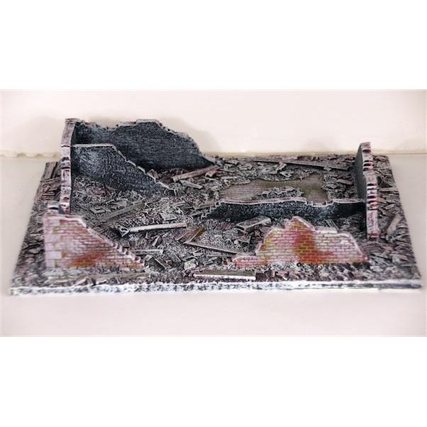 IMEX Perma Scene - Kursk Ruins in Winter - Taigen Tanks