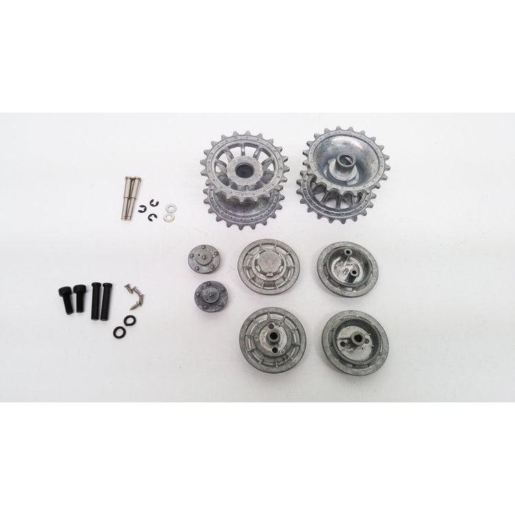 Tiger 1 Late Metal Drive/Idler Wheel Set