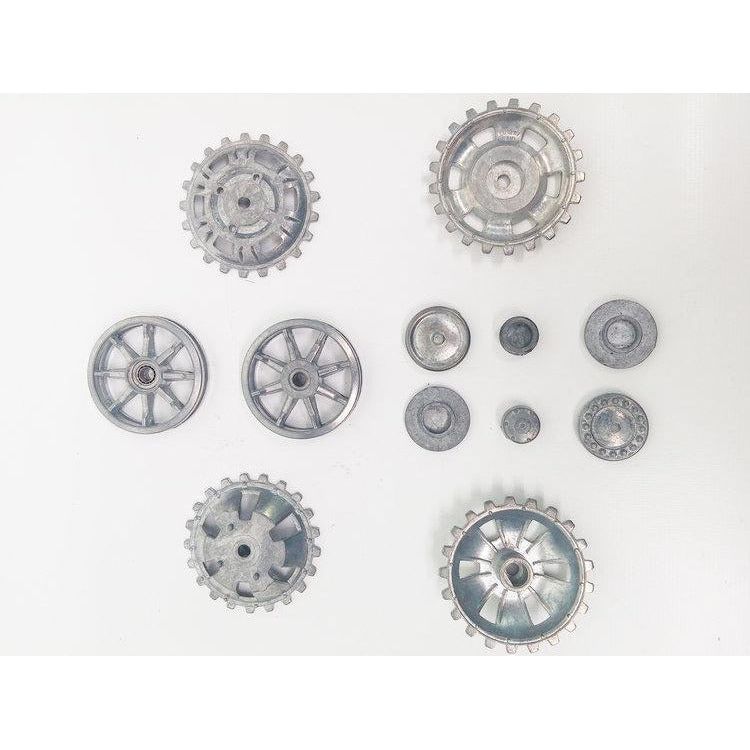 Panzer III & Sturmgeschutz III Metal Drive & Idler Wheel Set