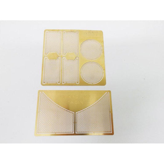 King Tiger & Jagdtiger Metal Photo Etched Grills - Taigen Tanks