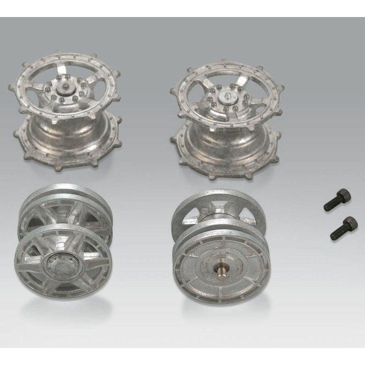 King Tiger & Jagdtiger Metal Drive & Idler Wheel Set - Taigen Tanks