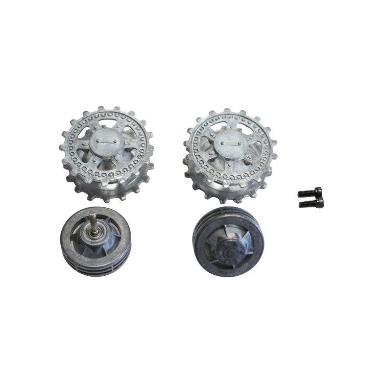 Panther G/F & Jagdpanther Metal Drive & Idler Wheels for Plastic Chassis (Ausf A) - Taigen Tanks