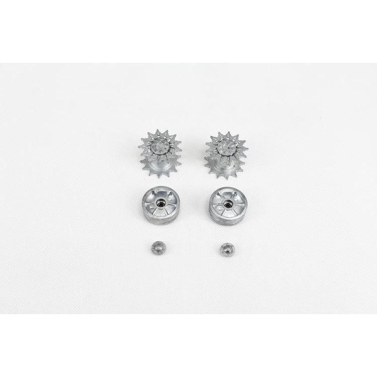 Sherman 76mm Metal Drive & Idler Wheel Set