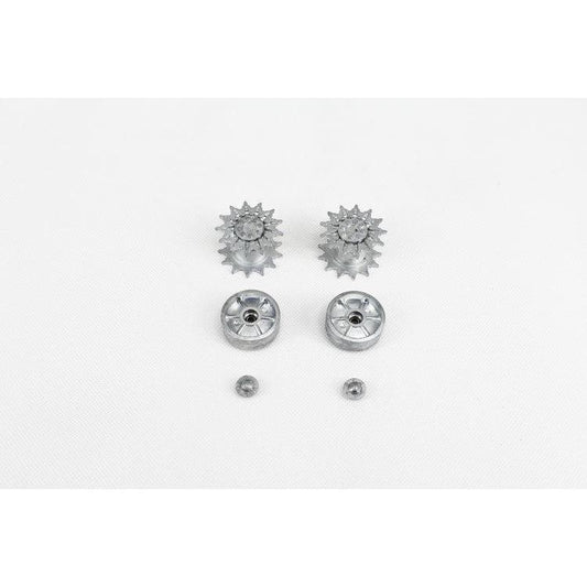 Sherman 76mm Metal Drive & Idler Wheel Set