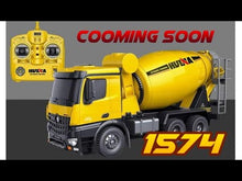 Load and play video in Gallery viewer, Huina RC Cement Mixer(1/14th)
