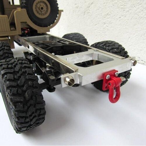Aluminum Rear Bumper with Turn Signals