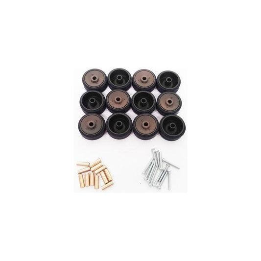 Sherman M4A3 75mm Metal Road Wheel Set