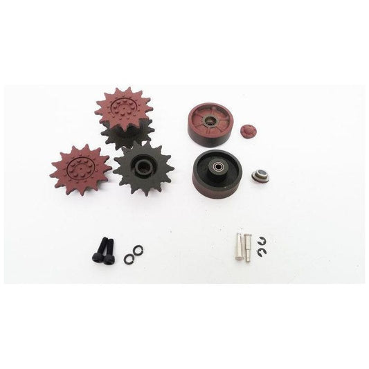 Sherman 75mm Metal Drive & Idler Wheel Set