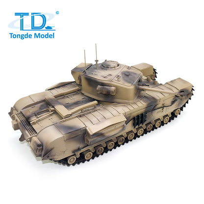 TONGDE CHURCHILL MK VII 1/16 Scale Battle Tank - Metal Tracks