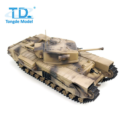 TONGDE CHURCHILL MK VII 1/16 Scale Battle Tank - Metal Tracks