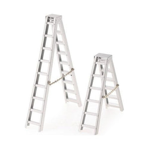 Metal Silver Ladders Size Variations