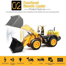Load image into Gallery viewer, 2.4GHz RTR RC Construction - 1/20th Scale Wheel Loader
