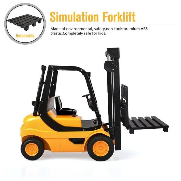 Double Eagle 2.4GHz RTR RC Construction - 1/8th Scale Forklift