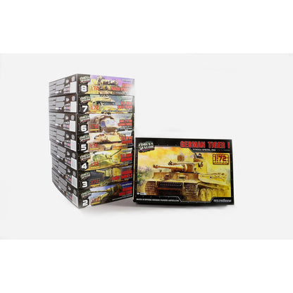 1:72nd Kit German Tiger 1 - Tunesia, Spring of 1943 - Taigen Tanks